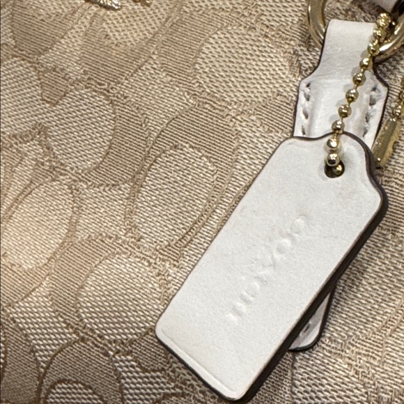 Coach Bag Kelsey Mini Cream Tan Satchel - Picture 16 of 17